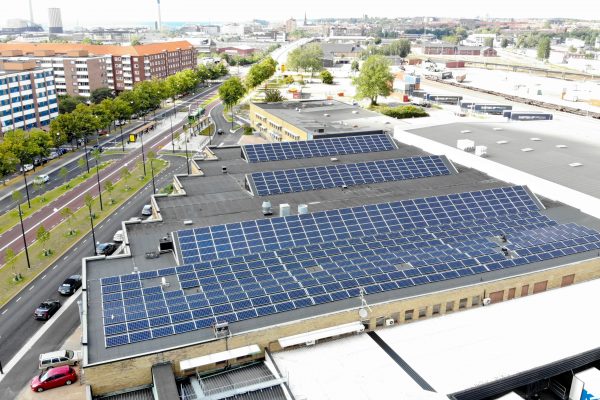 Save by Solar har installerat solceller åt Wihlborgs i Helsingborg.