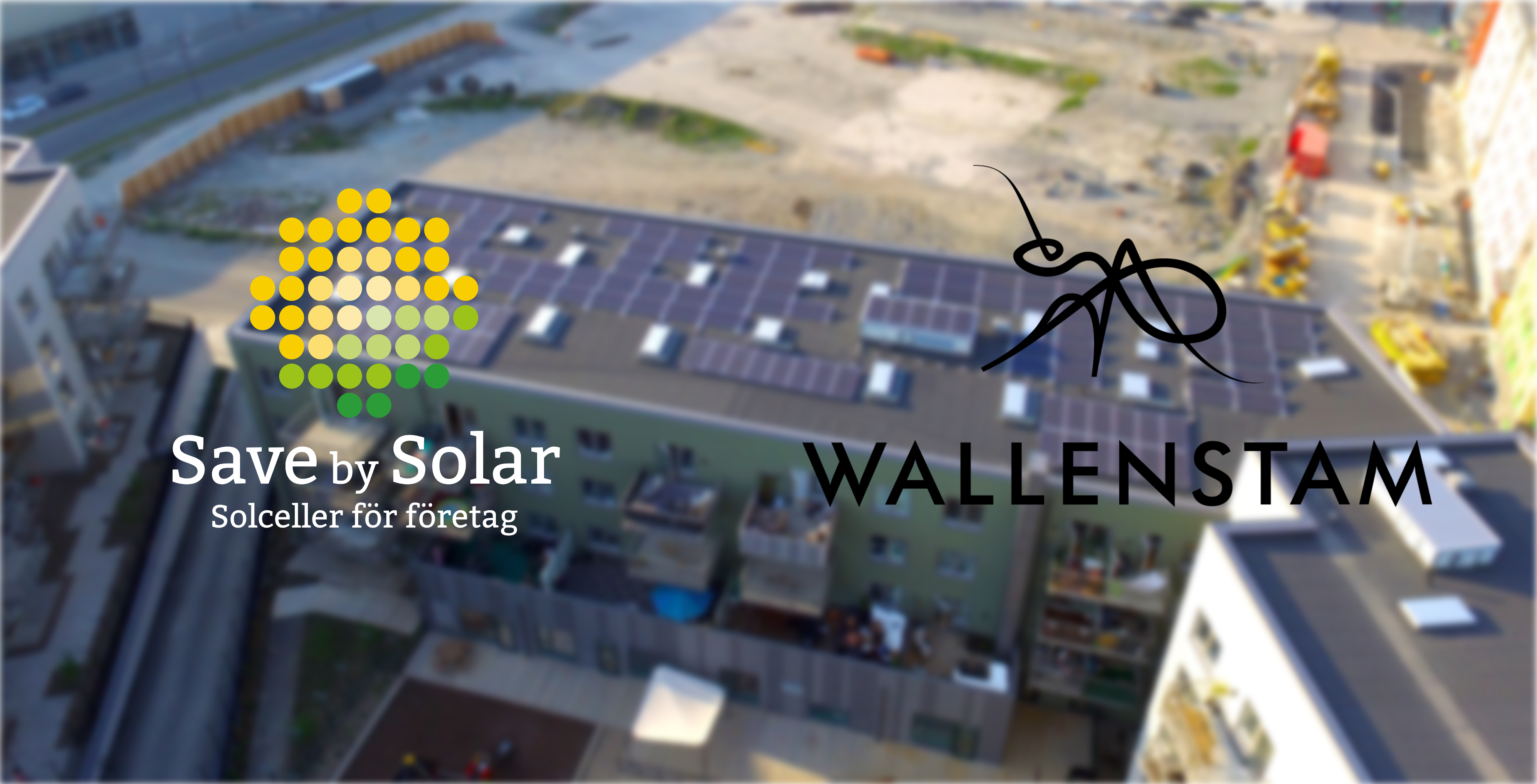 Wallenstam installerar solceller på 90 fastigheter