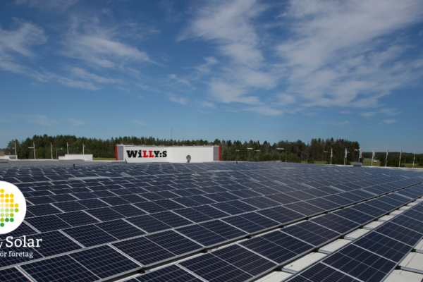 Axfood installerar solceller hos Willys